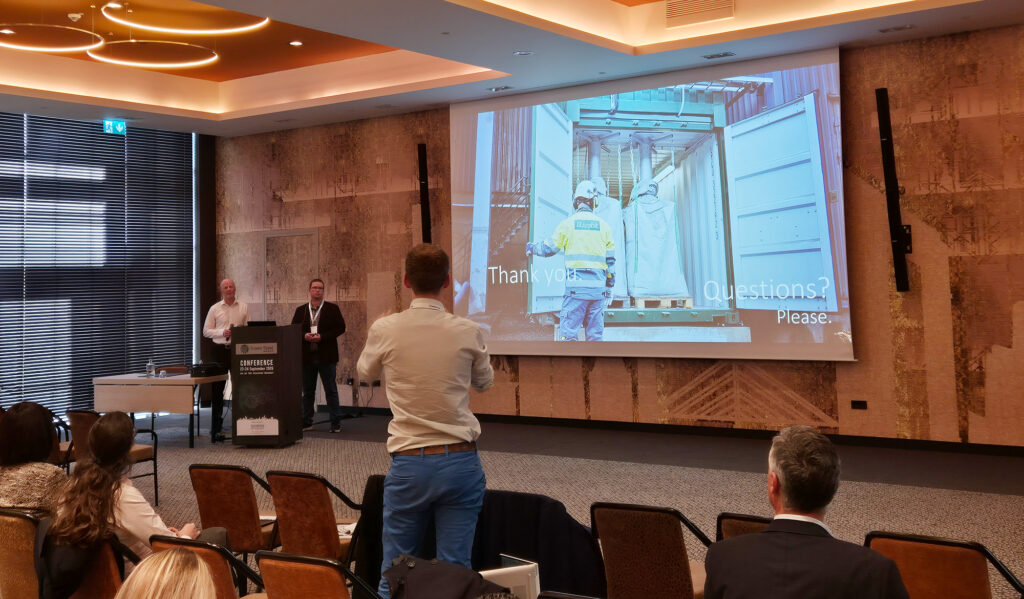 Audience questions at the Filtrabit and Outokumpu joint presentation at Green Steel World 2026.